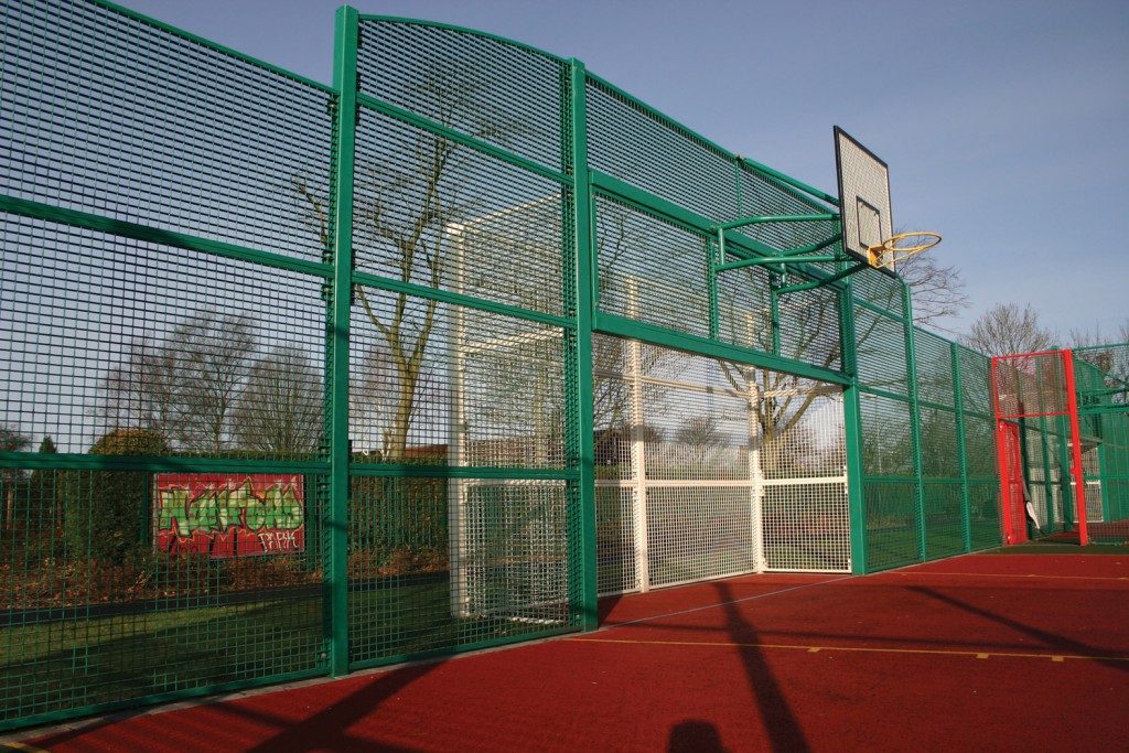 Special Striker Goal End with 5m wide Goal - Top Shots Ballcourts