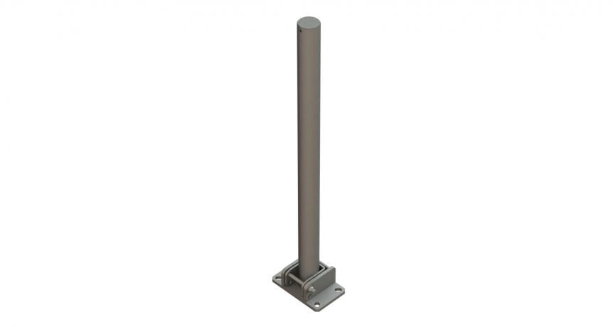 Hinged Bollard | Bollards | IAE Fencing