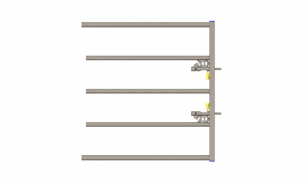 The AG-5 Gate Insert can be combined with a primary, which assembles telescopically to create the desired length gate.
